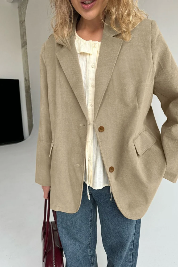 Timeless Corduroy Heavyweight Blazer - malitai