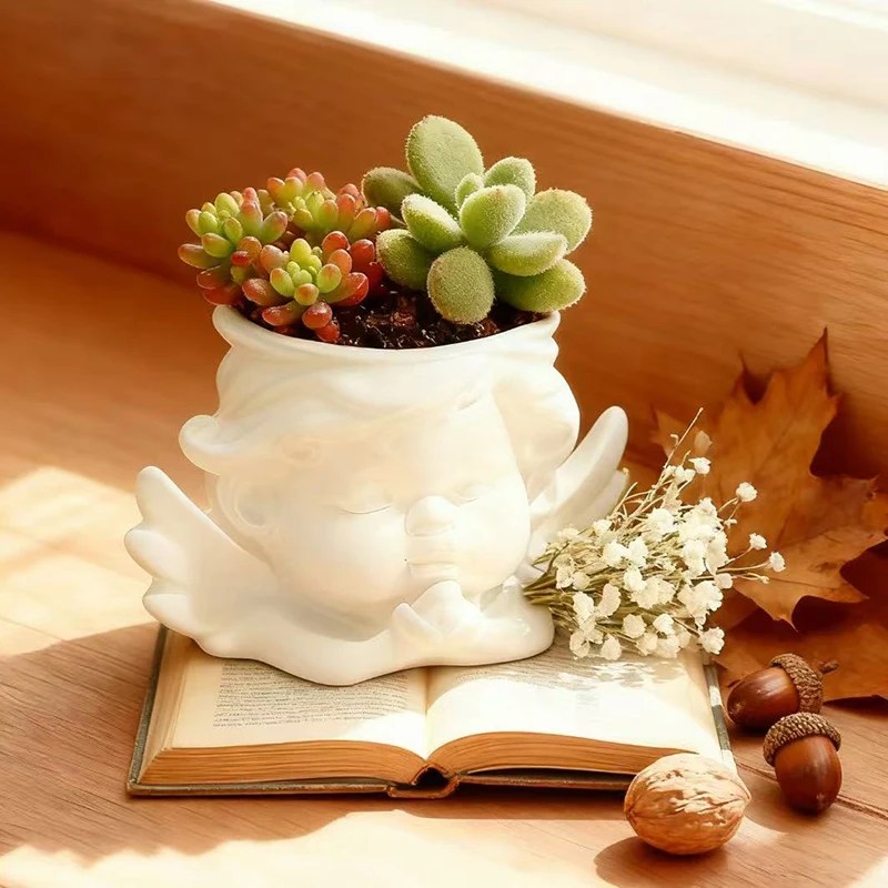 Angel Flowerpot Planter