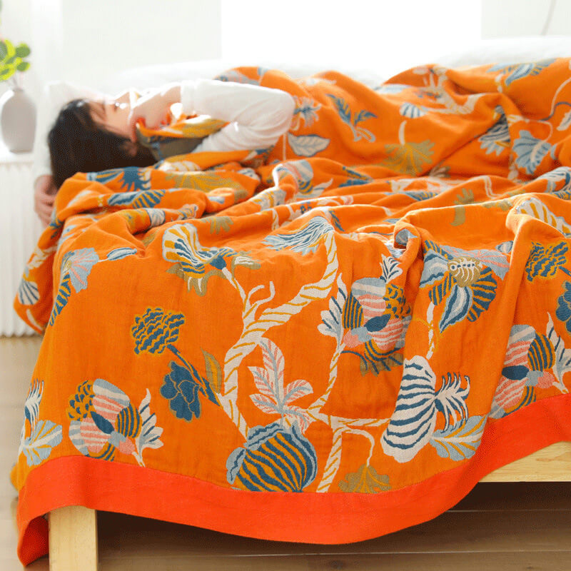 Comfy Reversible Quilt Pattern Cotton Quilt