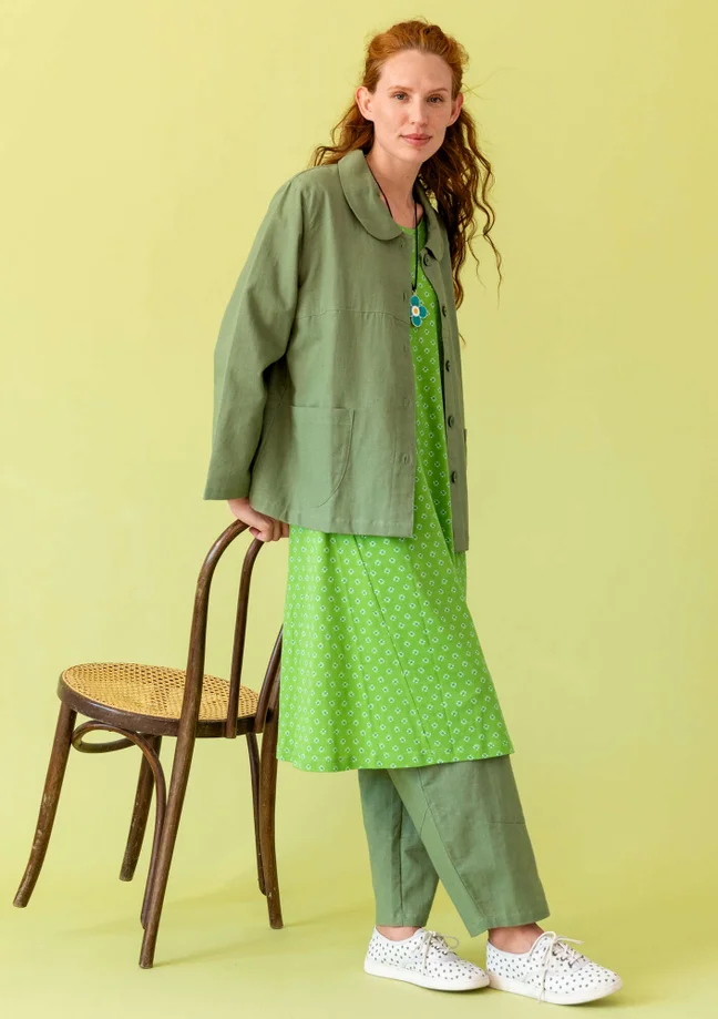 “Daisy” woven organic cotton jacket