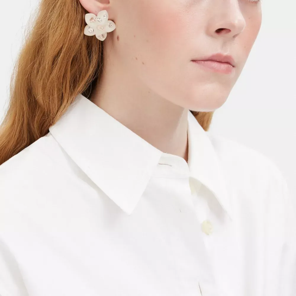𝐂𝐎𝐀𝐂𝐇® Wildflower Resin Stud Earrings