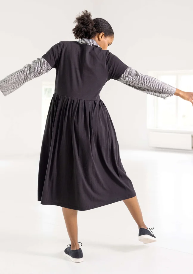 “June” organic cotton jersey dress