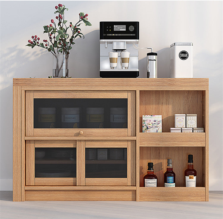 ⚡Clearance Sale⚡Folding and Expandable Multifunction Dining Table with Hidden Storage Design Cabinet