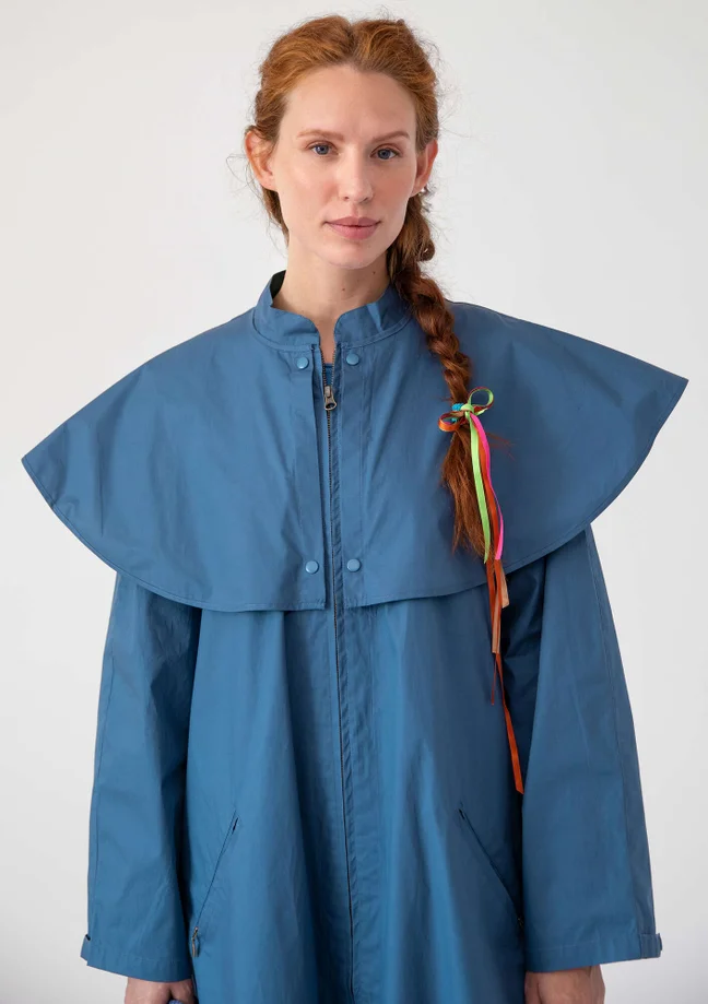 Woven organic cotton jacket