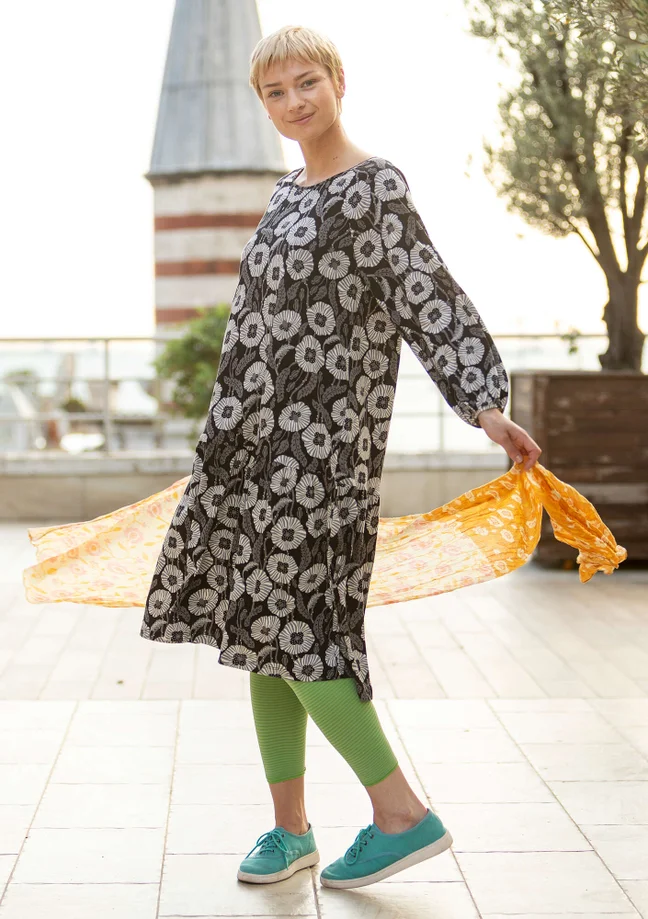 “Poppy” organic cotton jersey dress