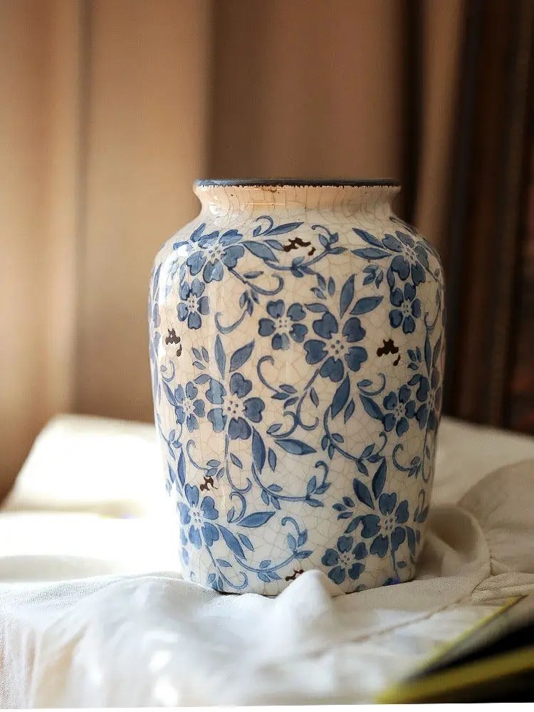 Blue And White Porcelain Vase