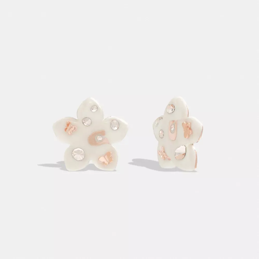 𝐂𝐎𝐀𝐂𝐇® Wildflower Resin Stud Earrings