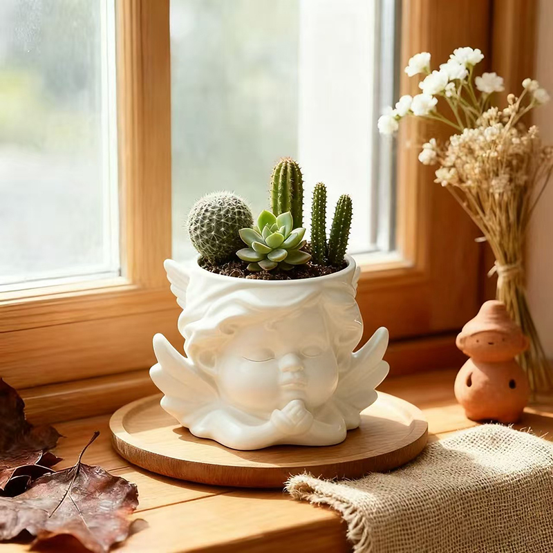 Angel Flowerpot Planter