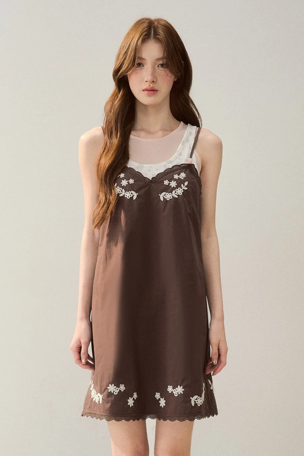 Amber Oak Suspender Dress - gxfjsh