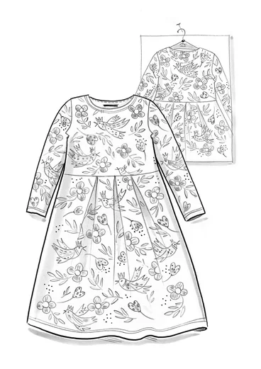 “Vadi” organic cotton/modal jersey dress