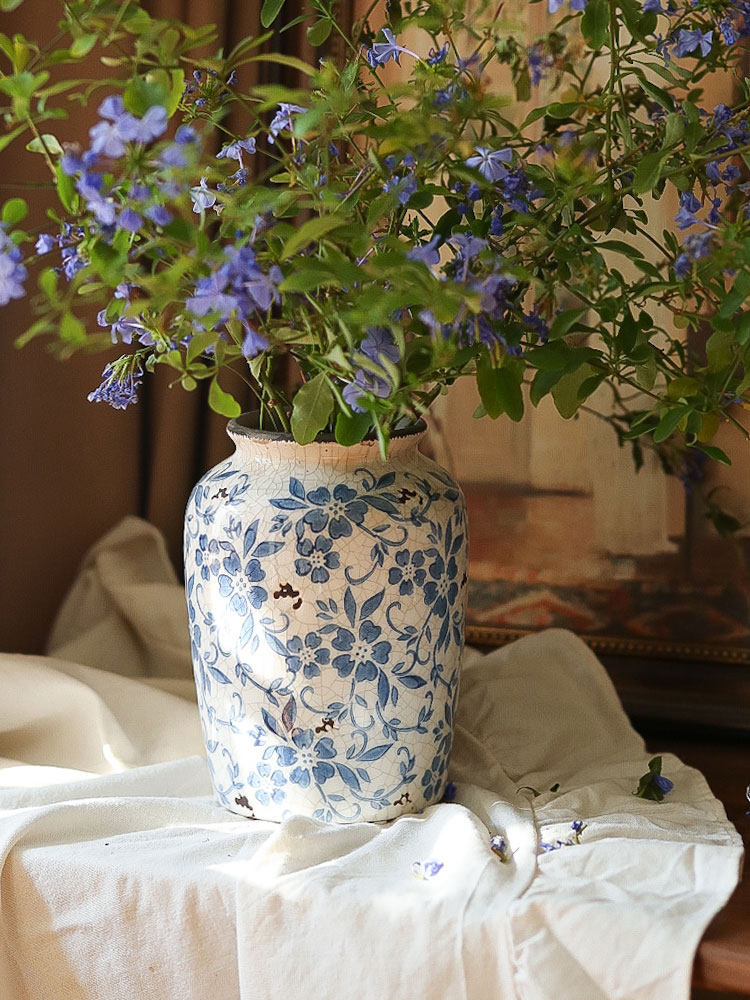 Blue And White Porcelain Vase