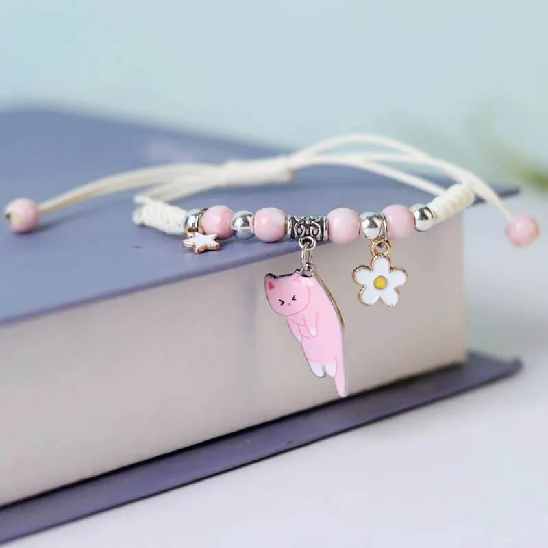 Hanging Cat Bracelet
