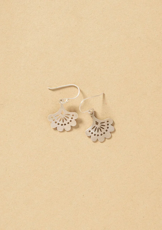 “Kristina” silver earings