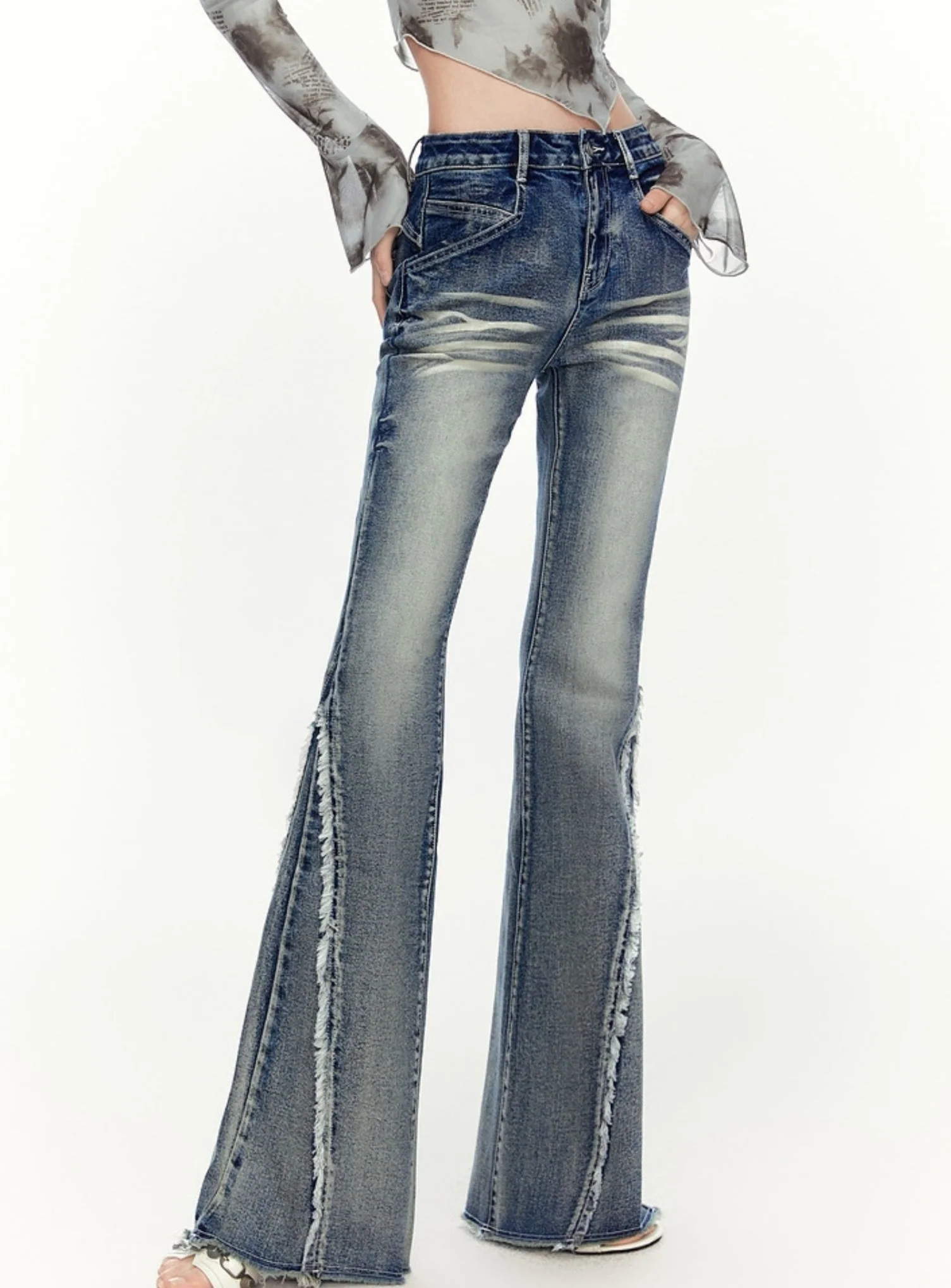 American Retro Washed Heavy Industry Pants