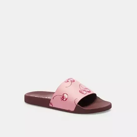 𝐂𝐎𝐀𝐂𝐇® Slide With Cherry Print
