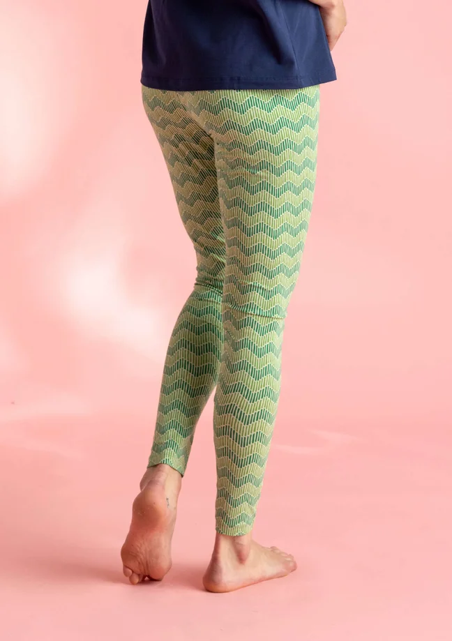 “Eleonora” organic cotton/elastane jersey leggings
