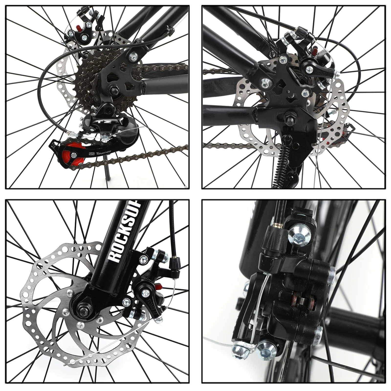 Mad Hornets Amin Men Women 26-Inch Mountain Bikes