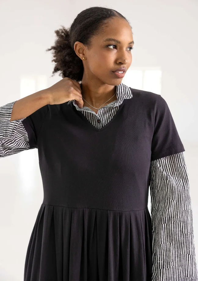 “June” organic cotton jersey dress