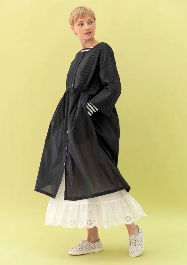 “Agnes” woven organic cotton dress