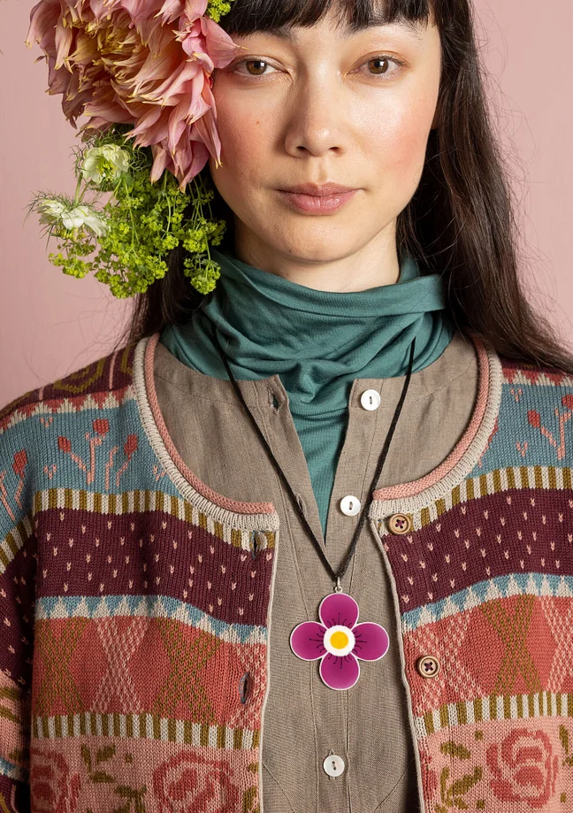 “Ulla” silver necklace