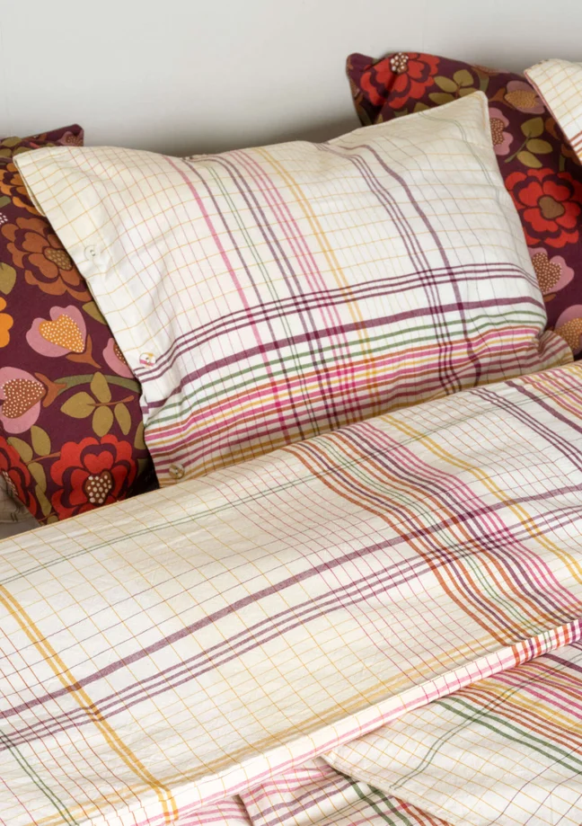 “Rainbow” organic cotton pillowcase